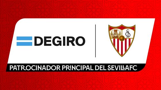 DEGIRO, patrocinador principal del Sevilla F. C.