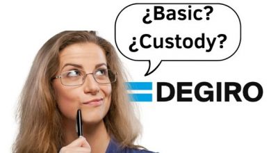 DEGIRO, perfil basic o custody